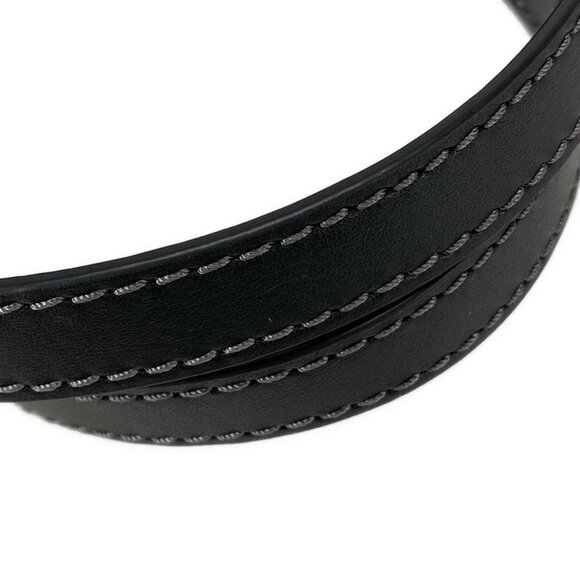 Auth COACH - CAM00 Black Leather Tote Bag - Picture 7 of 15